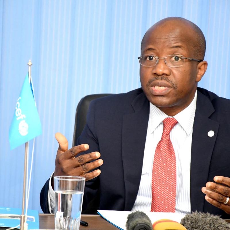 Le Directeur régional de l’UNICEF pour l’Afrique centrale et occidentale, Gilles Fagninou [photo d'illustration]