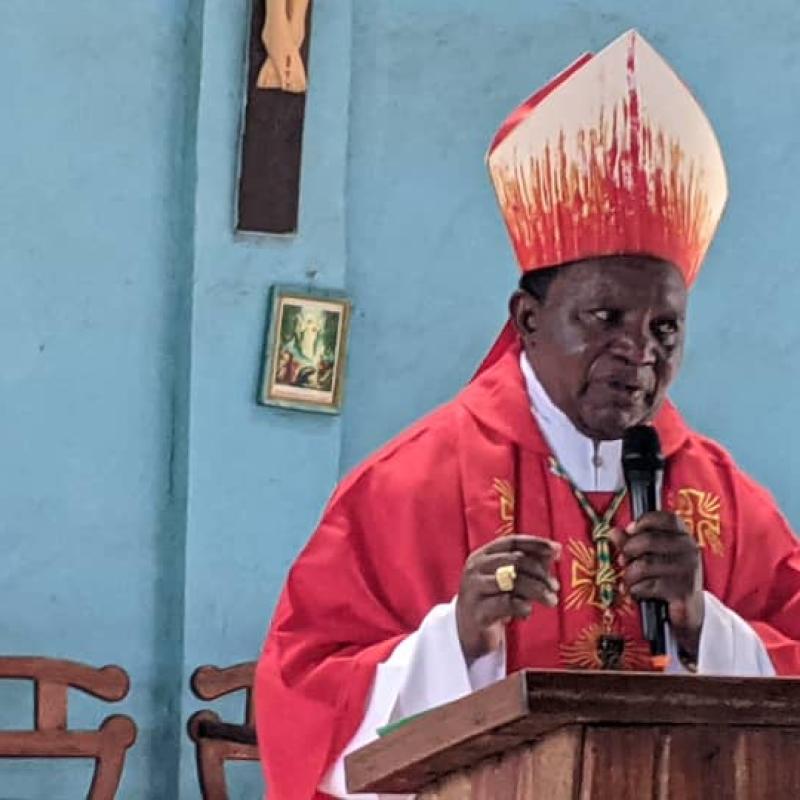 Mgr Sikuli Paluku Melchisédech, Évêque du diocèse de Butembo-Beni au Nord-Kivu