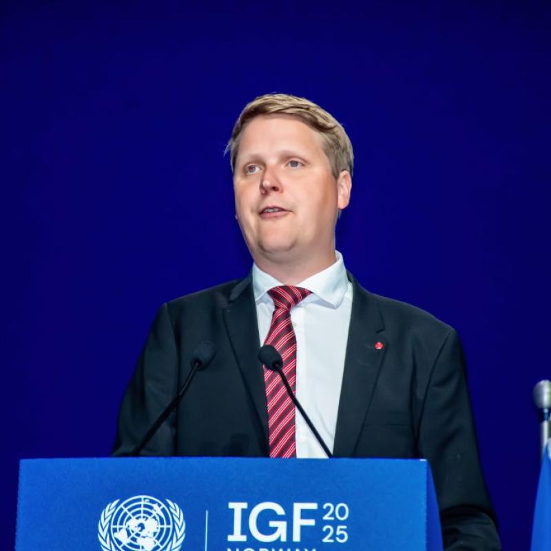 Åsmund Grøver Aukrust, ministre norvégien du développement international [photo d'illustration]