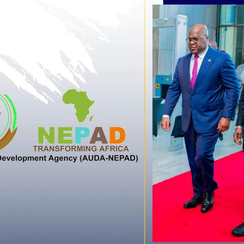 Le président Félix Tshisekedi et Julien Paluku Kahongya, ministre du Commerce extérieur [photo d'illustration]