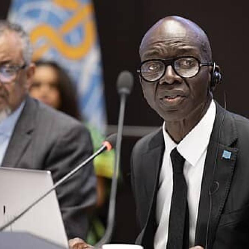 Professeur Mohamed Yakub Janabi,  directeur régional de l’OMS Afrique [photo d’illustration]
