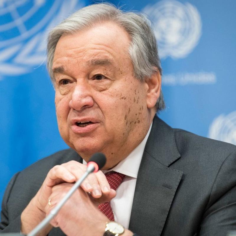Le chef de l'ONU António Guterres [photo d'illustration]