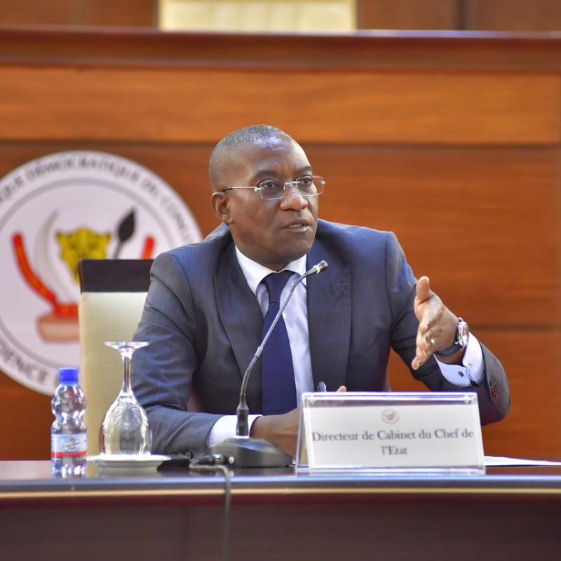 Le ministre du Plan Guylain Nyembo [photo d'illustration]