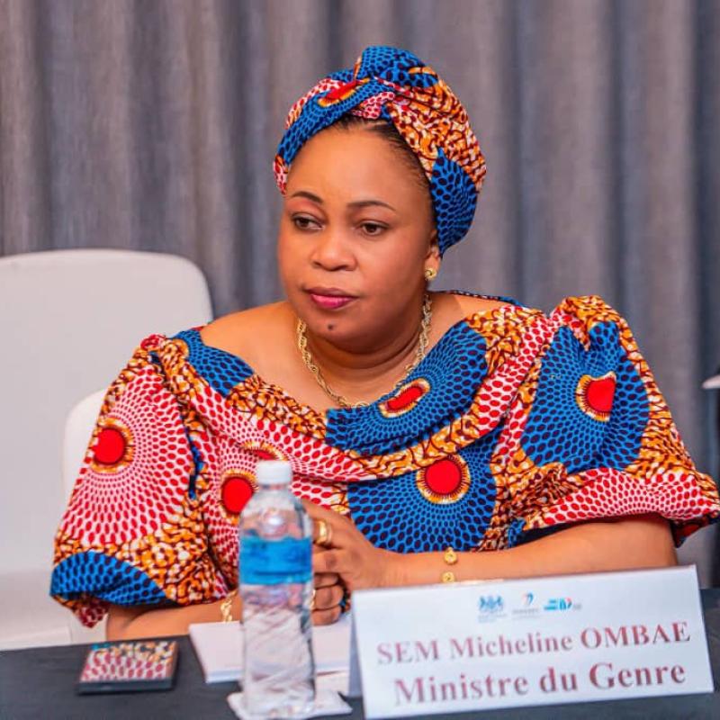 La ministre du Genre,Famille et Enfants, Micheline Ombae [photo d'illustration]