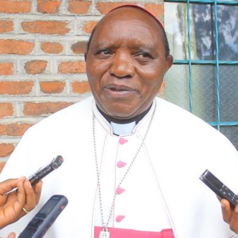 Mgr Sikuli Paluku Melchisédech, évêque du diocèse de Butembo-Beni [photo d'illustration]