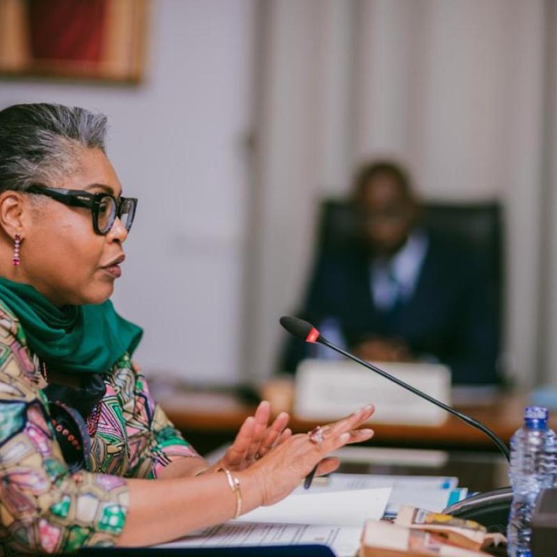 La Première Ministre Judith Suminwa Tuluka