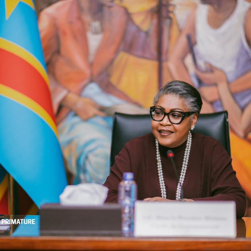 Judith Suminwa,  Première ministre de la RDC