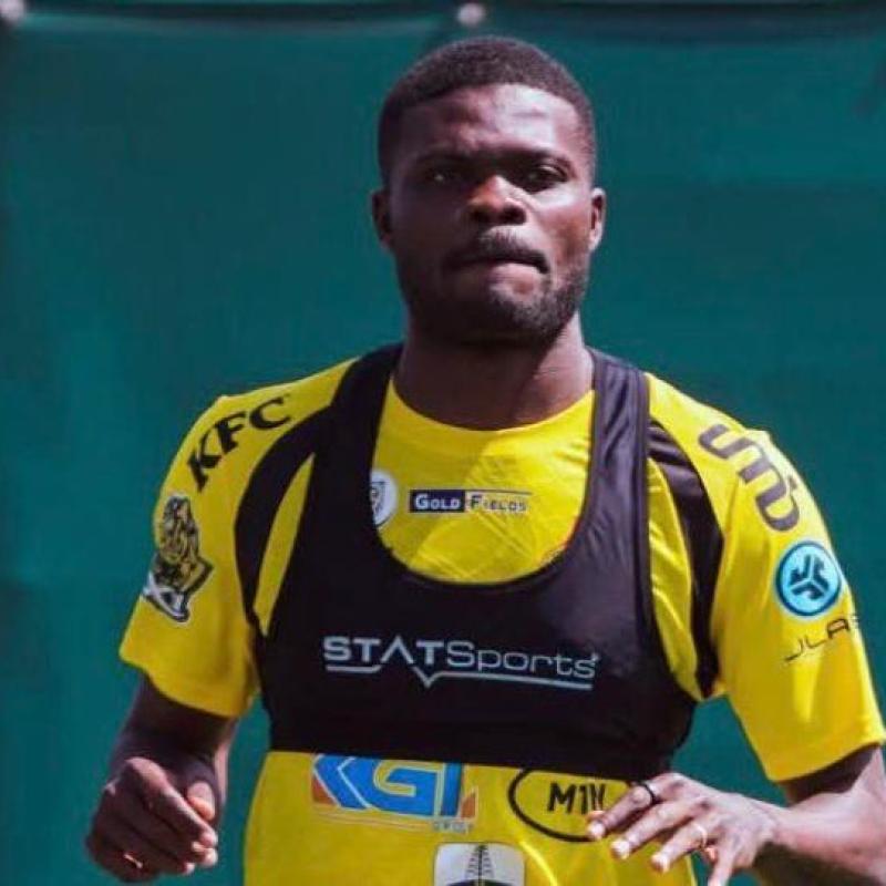 Le milieu de terrain ghanéen Thomas Partey lors d'une séance d'entraînement [photo d'illustration]