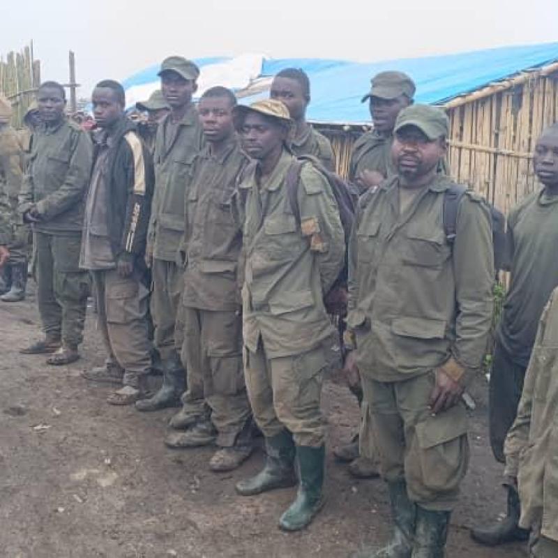 Des rebelles qui se sont rendus aux FARDC [photo d'illustration]