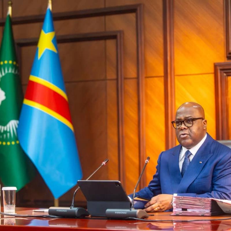 Félix Tshisekedi,  Président de la République démocratique du Congo