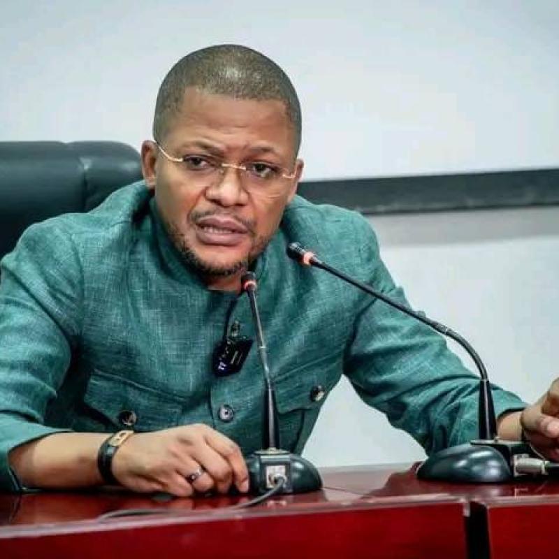 Le ministre des Sports et Loisirs, Didier Budimbu [photo d'illustration]