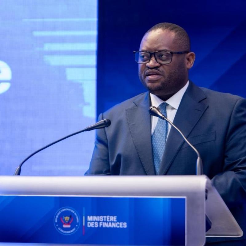 Doudou Fwamba Likunde Li-Botayi, ministre des Finances en RDC [photo d'illustration]