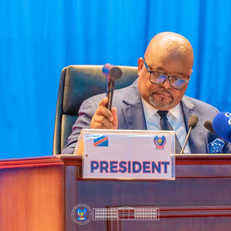 Aimé Boji Sangara, président de la Chambre basse du Parlement de la RDC