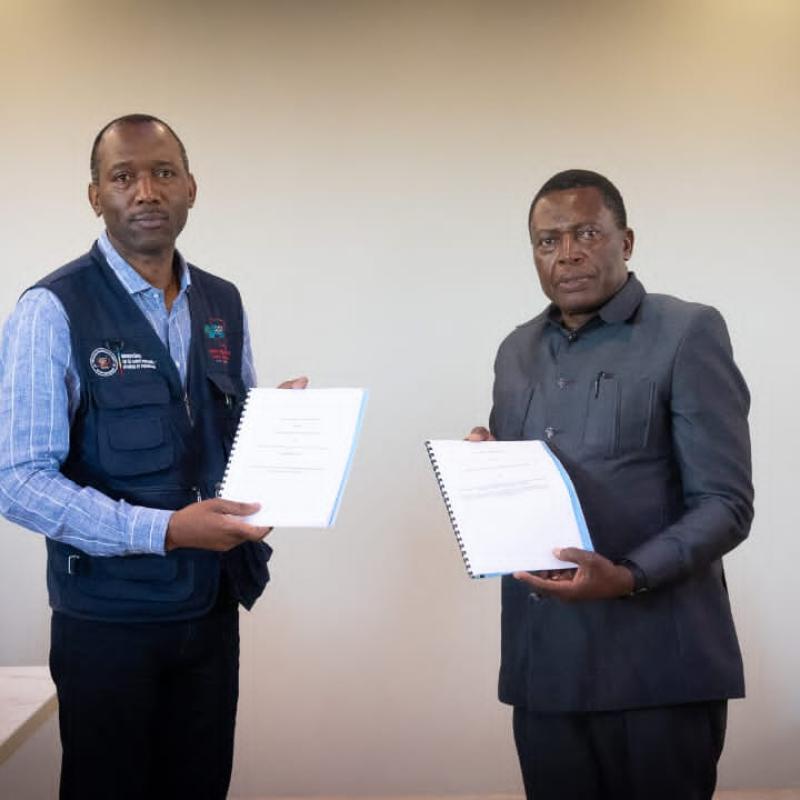 Les représentants de la RDC et de l'Ouganda [photo d'illustration]