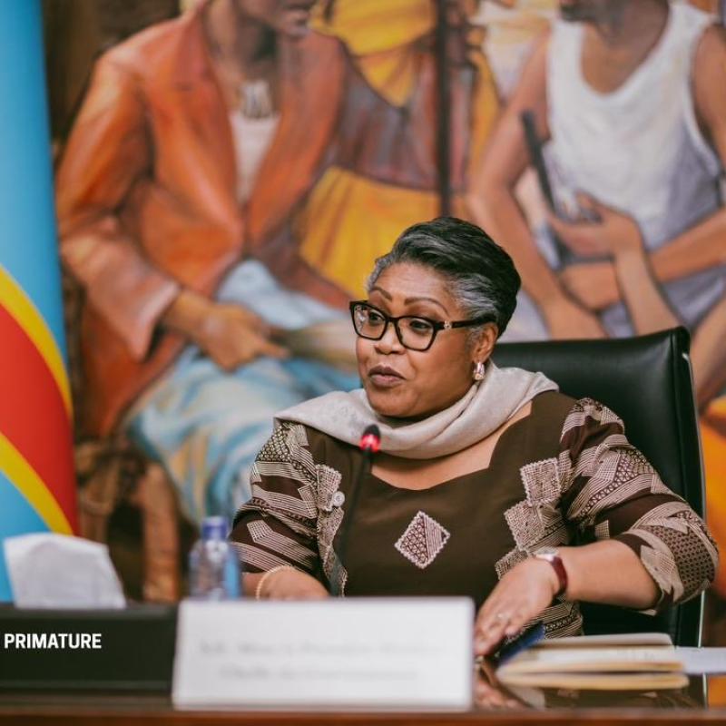 La Première ministre Judith Suminwa [photo d'illustration]