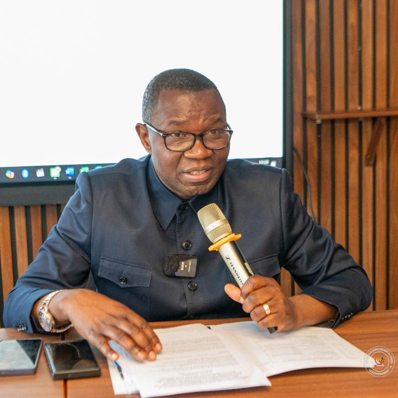 Julien Paluku Kahongya, ministre du Commerce extérieur en RDC