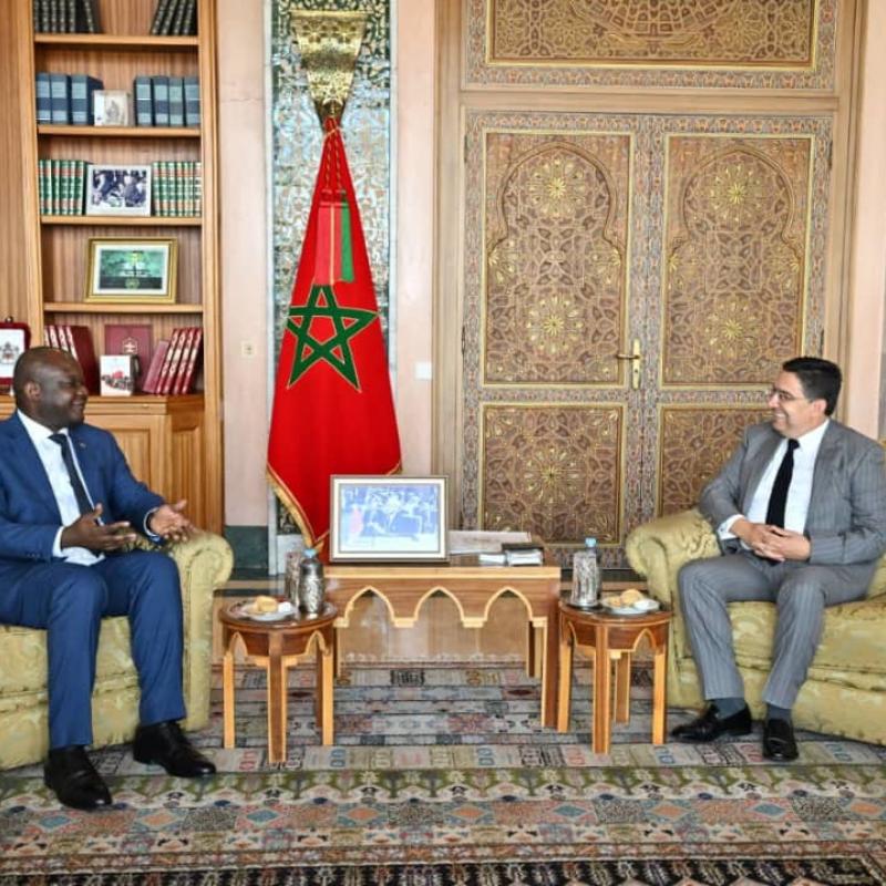Crispin Mbadu, ministre chargé de la Francophonie et de la Diaspora, porteur d'un message au Maroc [photo d'illustration]