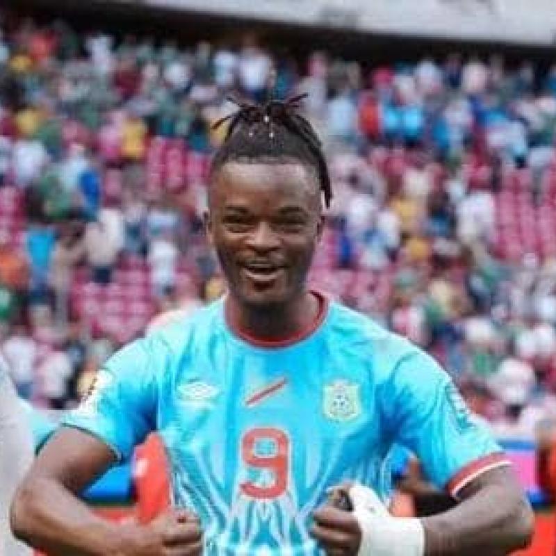Bryan Cipenga sous les couleurs de la RDC. [Photo d'illustration]