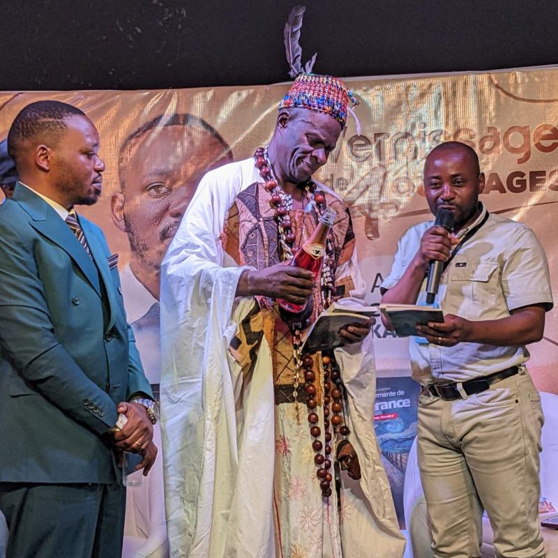 Cérémonie de vernissage de quatre ouvrages de l'écrivain Ghislain Kabuyaya à Goma [photo d'illustration]
