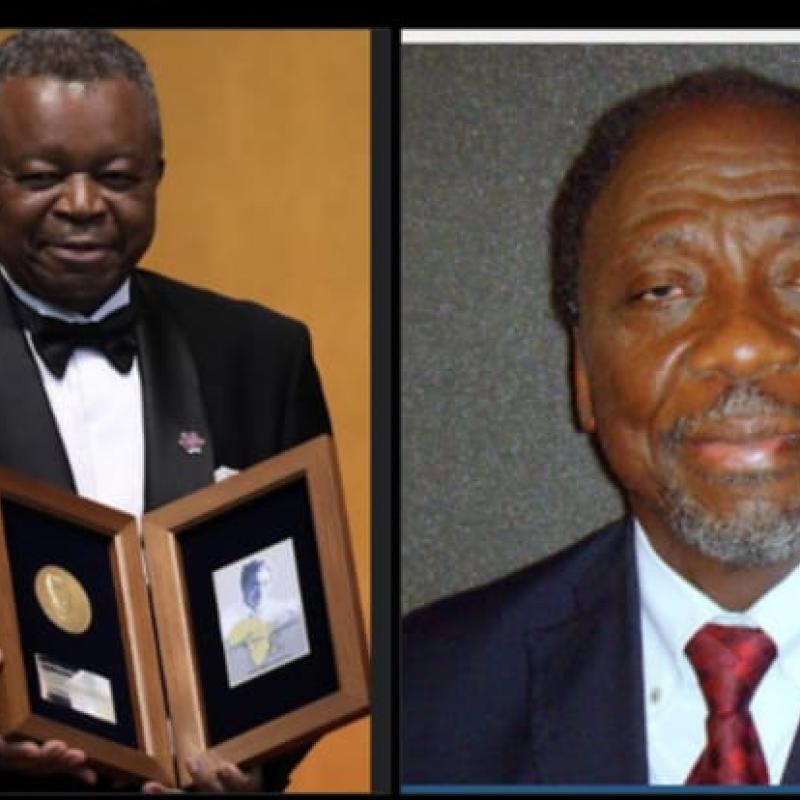 Les professeurs Jean-Jacques Muyembe et Sulu Maseb'a Mwang [photo d'illustration]