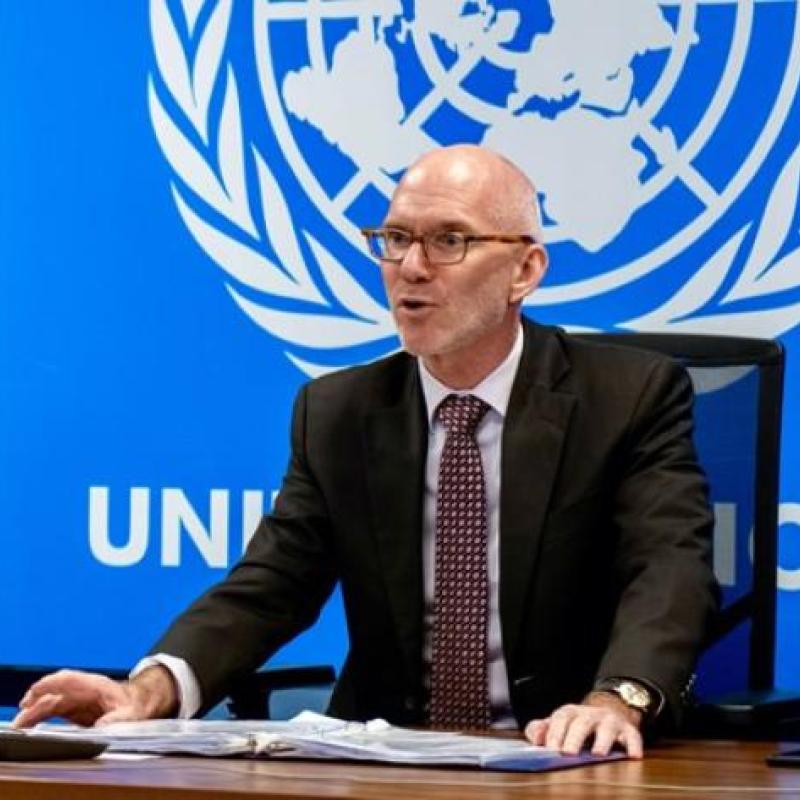 Le chef de la MONUSCO, James Swan [photo d'illustration]
