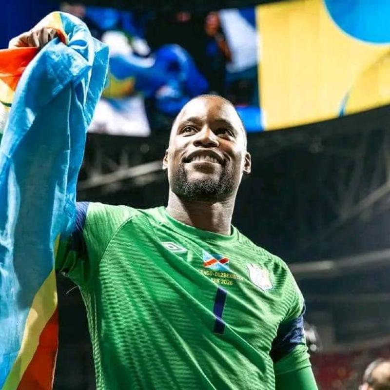 Le gardien de l'équipe nationale de la RDC, Lionel Mpasi. [Photo d'illustration]