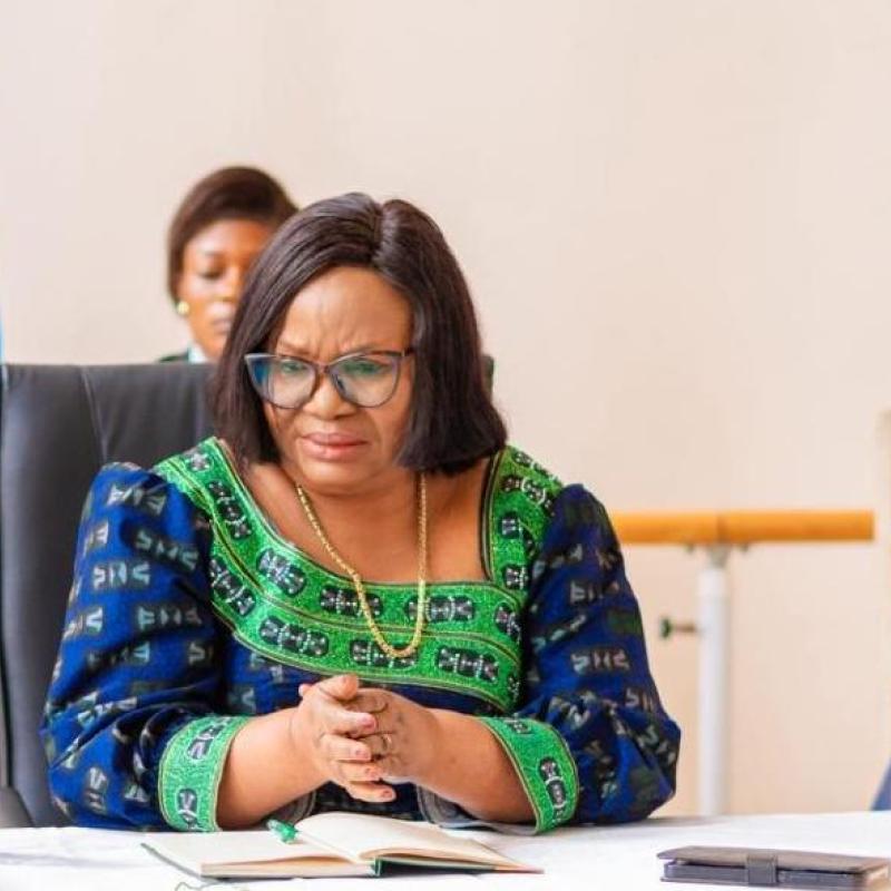 Marie Nyange Ndambo,  ministre de l’Environnement en RDC