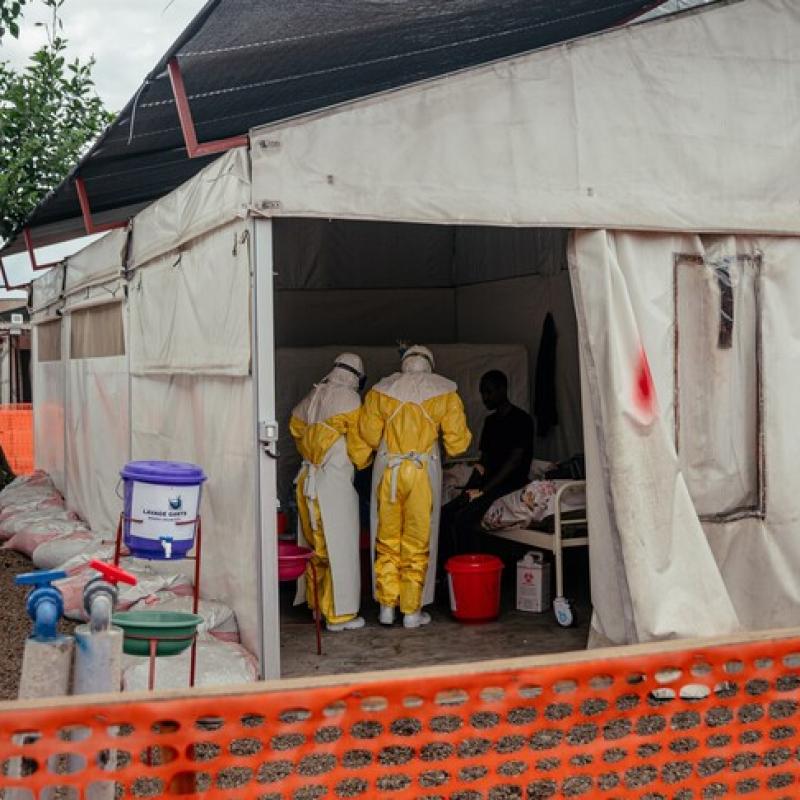 Un centre de traitement Ebola [photo d'illustration]