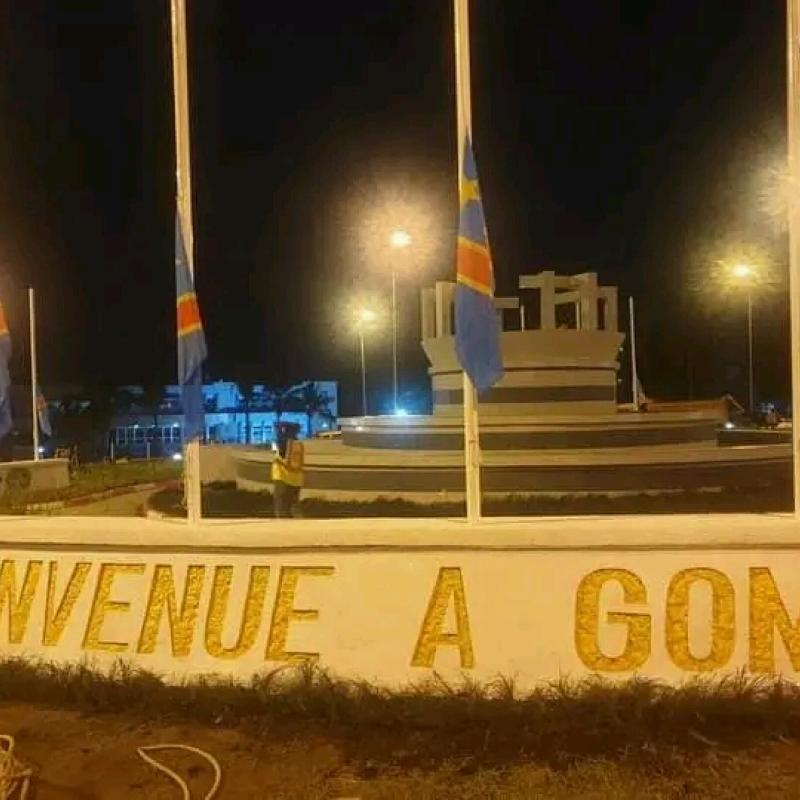 Rond-point BDGL de Goma
