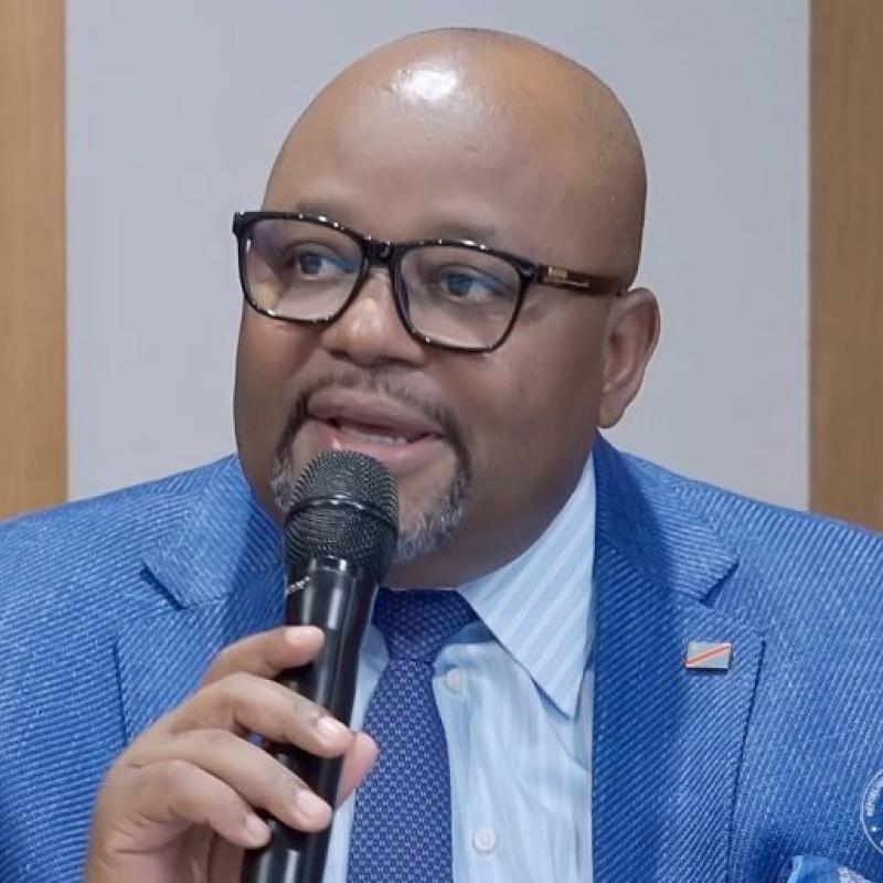 Aimé Boji Sangara, président de l'Assemblée nationale de la RDC