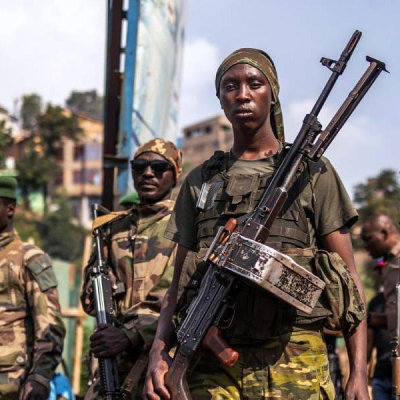 Des combattants du M23 à Bukavu [photo d'illustration]