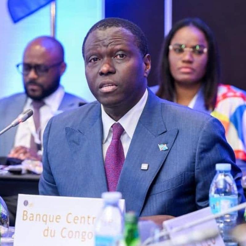 André Wameso, Gouverneur de la Banque Centrale du Congo