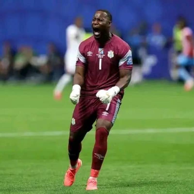 Lionel Mpasi,  gardien de but de la RDC 