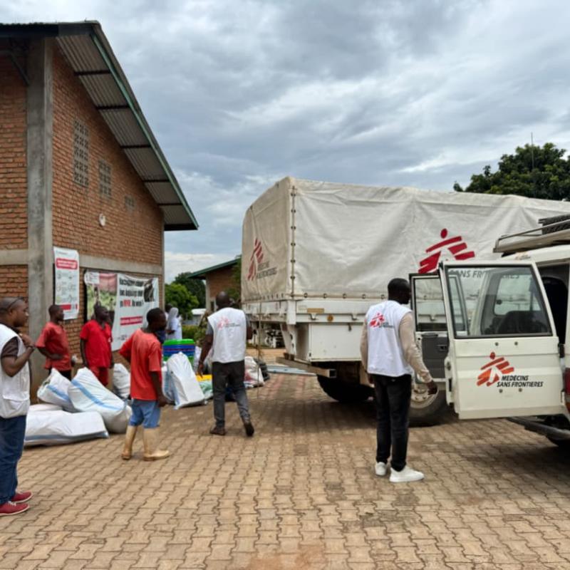 L'équipe de MSF sur le terrain [photo d'illustration]
