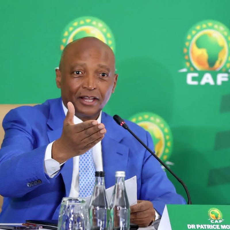 Le président de la CAF Patrice Motsepe [photo d'illustration]