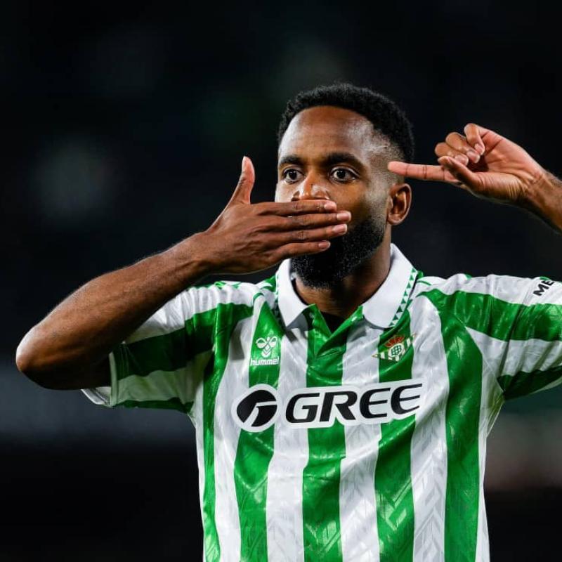 L'international congolais Cédric Bakambu sous les couleurs du Betis Séville [photo d'illustration]