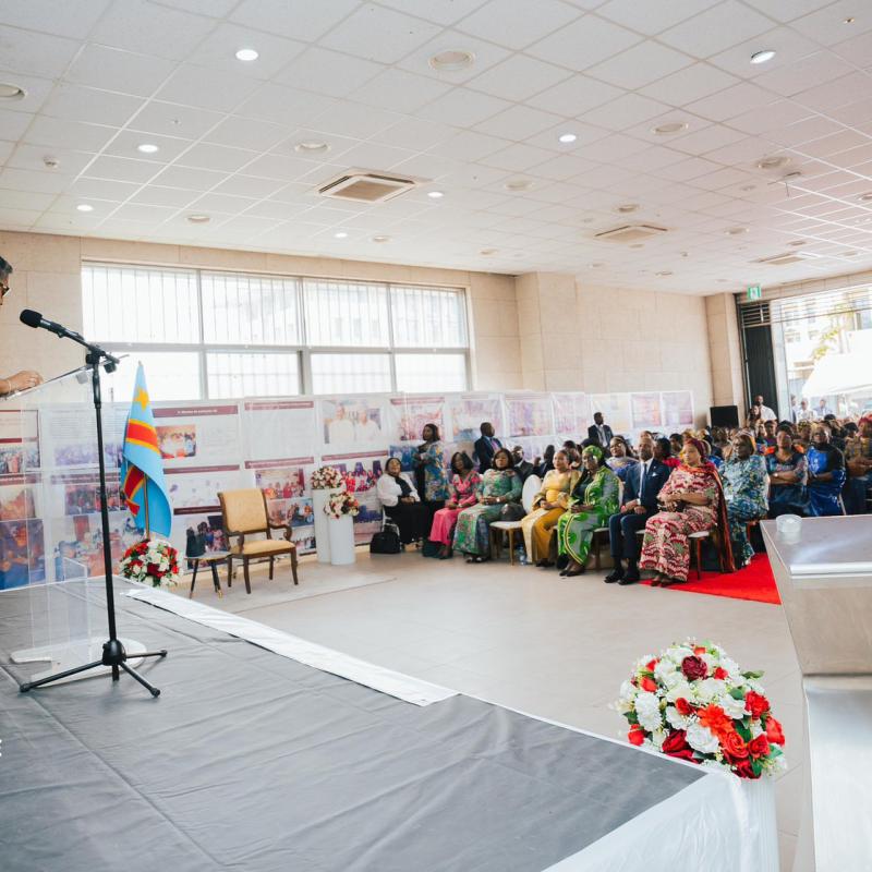 La Première Ministre, Cheffe du Gouvernement du Gouvernementcongolais, Judith Suminwa Tuluka, prend part à la 4ᵉ édition de la Journée Internationale de la Femme Africaine (JIFA)
