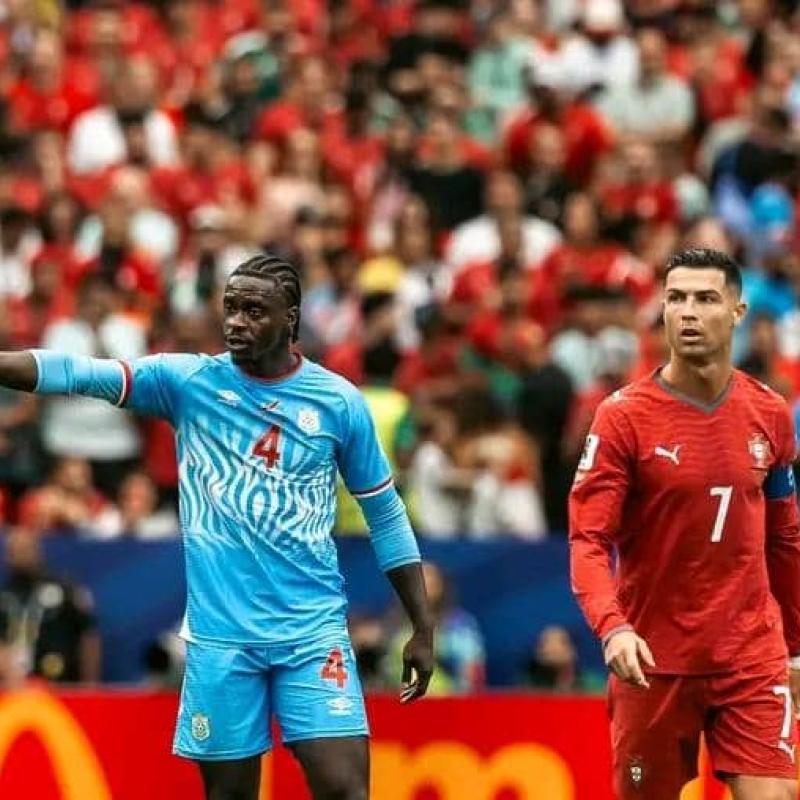 Axel Tuanzebe et Cristiano Ronaldo. [Photo d'illustration]