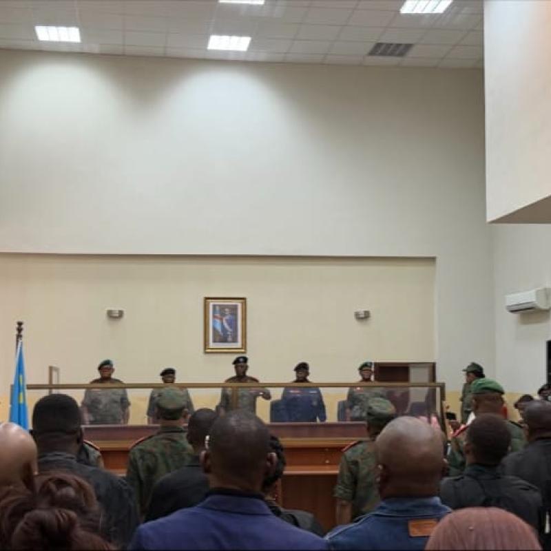 Le général d’Armée Christian Tshiwewe Songesha et ses coaccusés comparaissent à la Haute Cour militaire [Photo d’illustration]