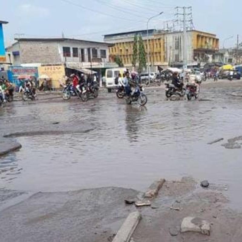 L’état dégradant de l’avenue Kasa-Vubu [photo d'illustration]