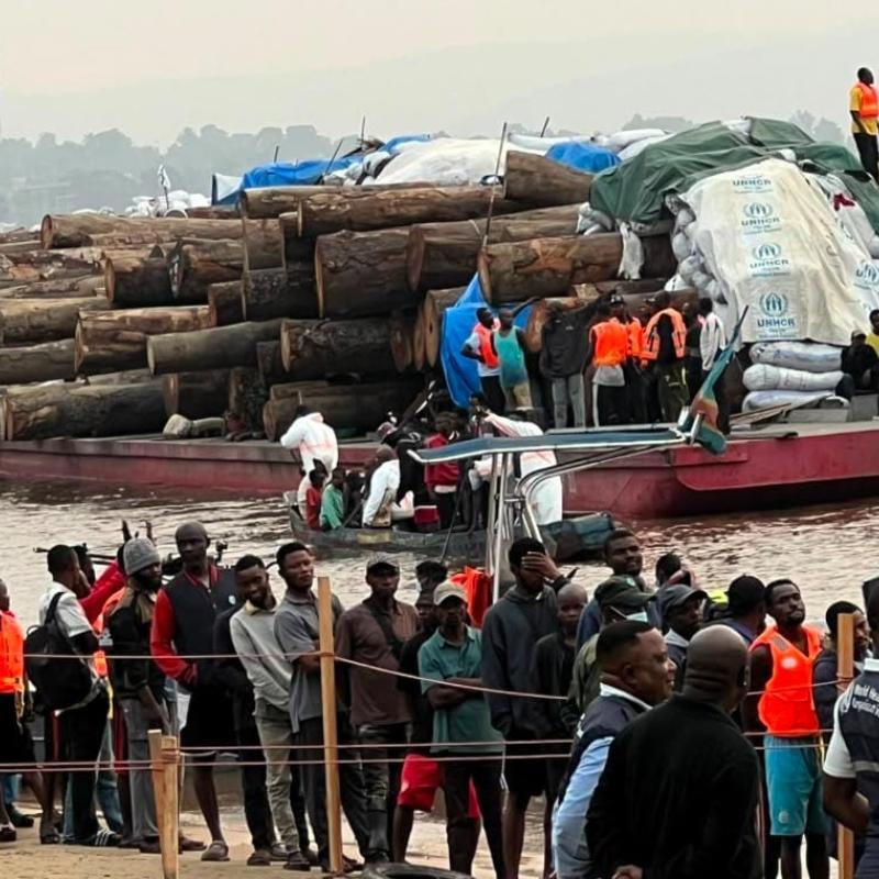 Aucun cas d’Ebola détecté à bord du bateau intercepté à 65 km de Kinshasa [photo d’illustration]