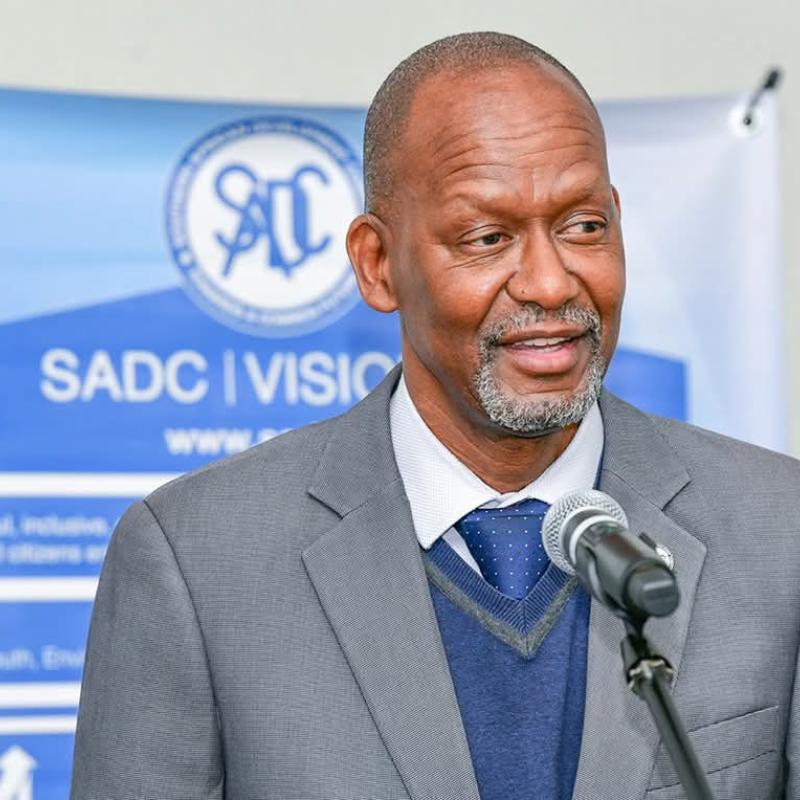 Le secrétaire exécutif de la SADC, Elias Magosi [photo d'illustration]