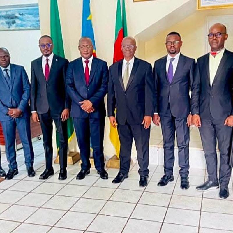 Des responsables de l'ANAPEX, de la RCA et du Cameroun en marge de la mission d'évaluation des obstacles transfrontaliers [photo d'illustration]
