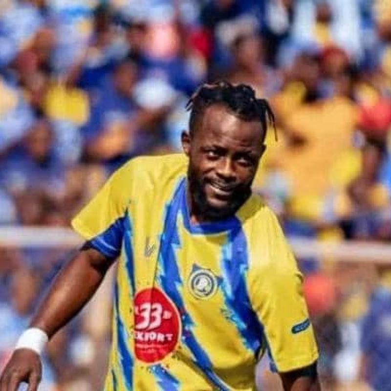 Djos Issama Mpeko sous les couleurs du FC Saint-Éloi Lupopo. [Photo d'illustration]