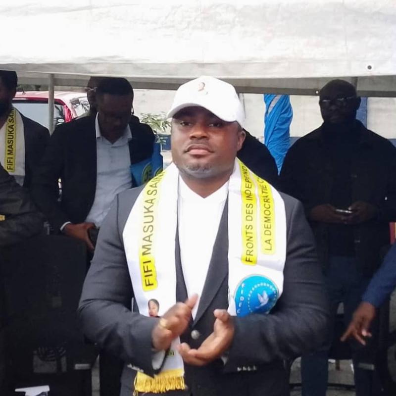 Checain Malandji, nouveau président de la Ligue des jeunes du FIDEC.