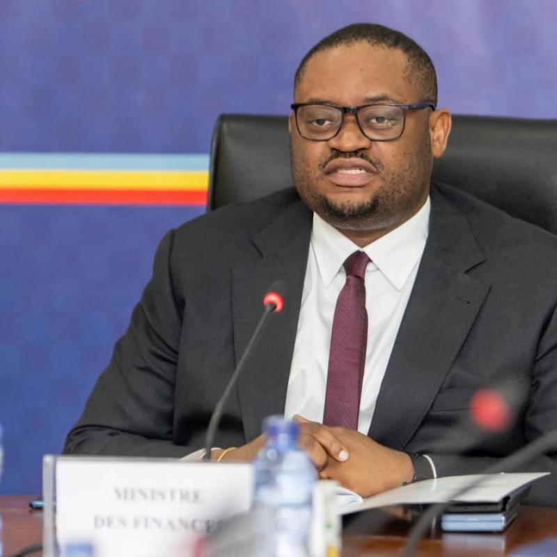 Doudou Fwamba Likunde Li-Botayi,  ministre des Finances en RDC [photo d'illustration]