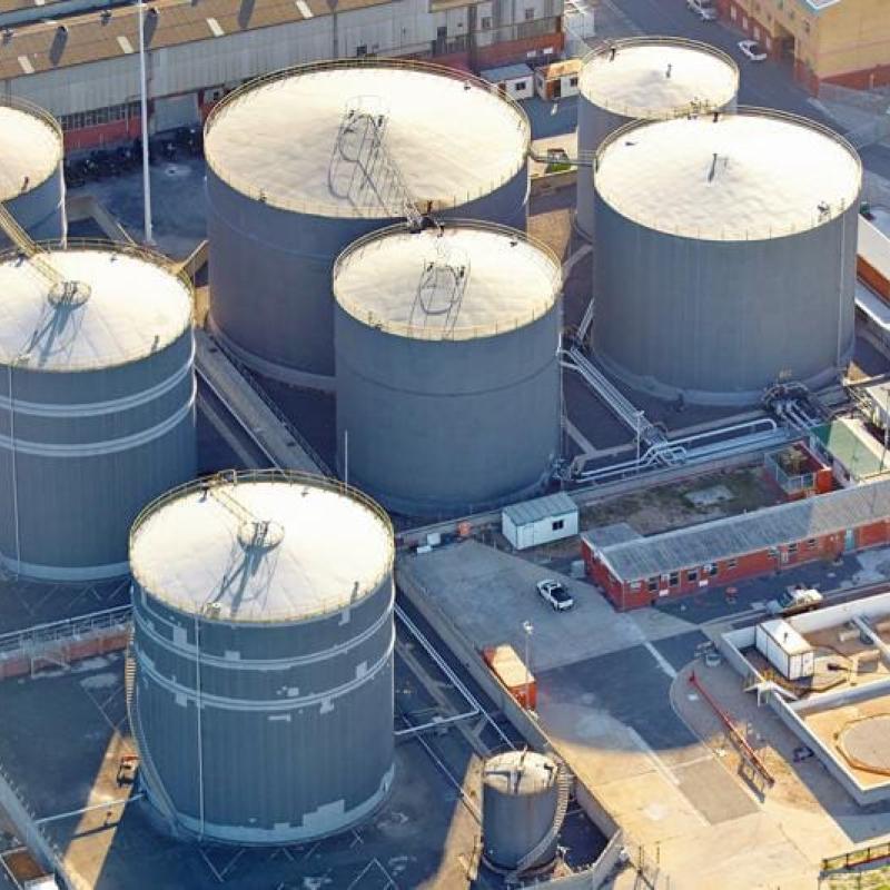Un site industriel de stockage d'hydrocarbures [photo d'illustration]