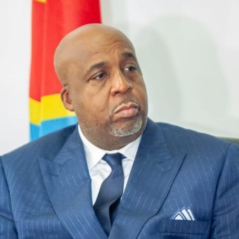 Aimé Molendo Sakombi,  ministre des Ressources hydrauliques et de l’Électricité en RDC [photo d'illustration]