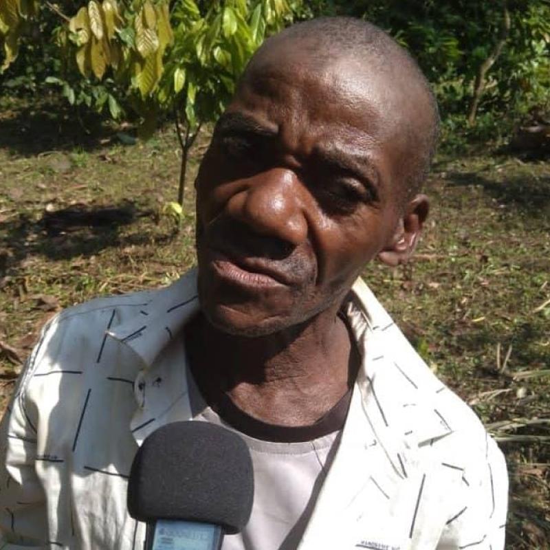 Représentant des pygmées déplacés à Beni [photo d'illustration]