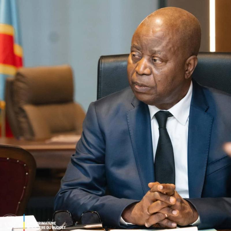 Le VPM en charge du budget, Adolphe Muzito